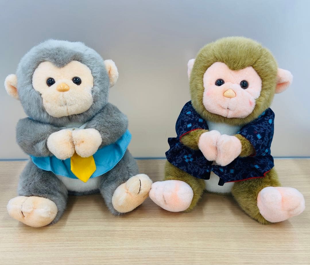 希少　レトロ　日光猿軍団　ぬいぐるみ　サンライク