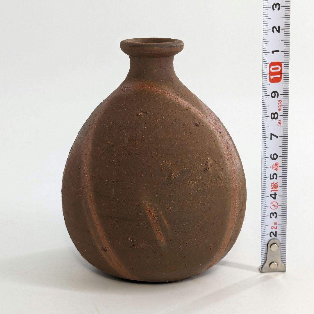 人間国宝 藤原雄 備前焼 緋襷徳利 合箱 とっくり 酒器 食器 工芸品 在銘