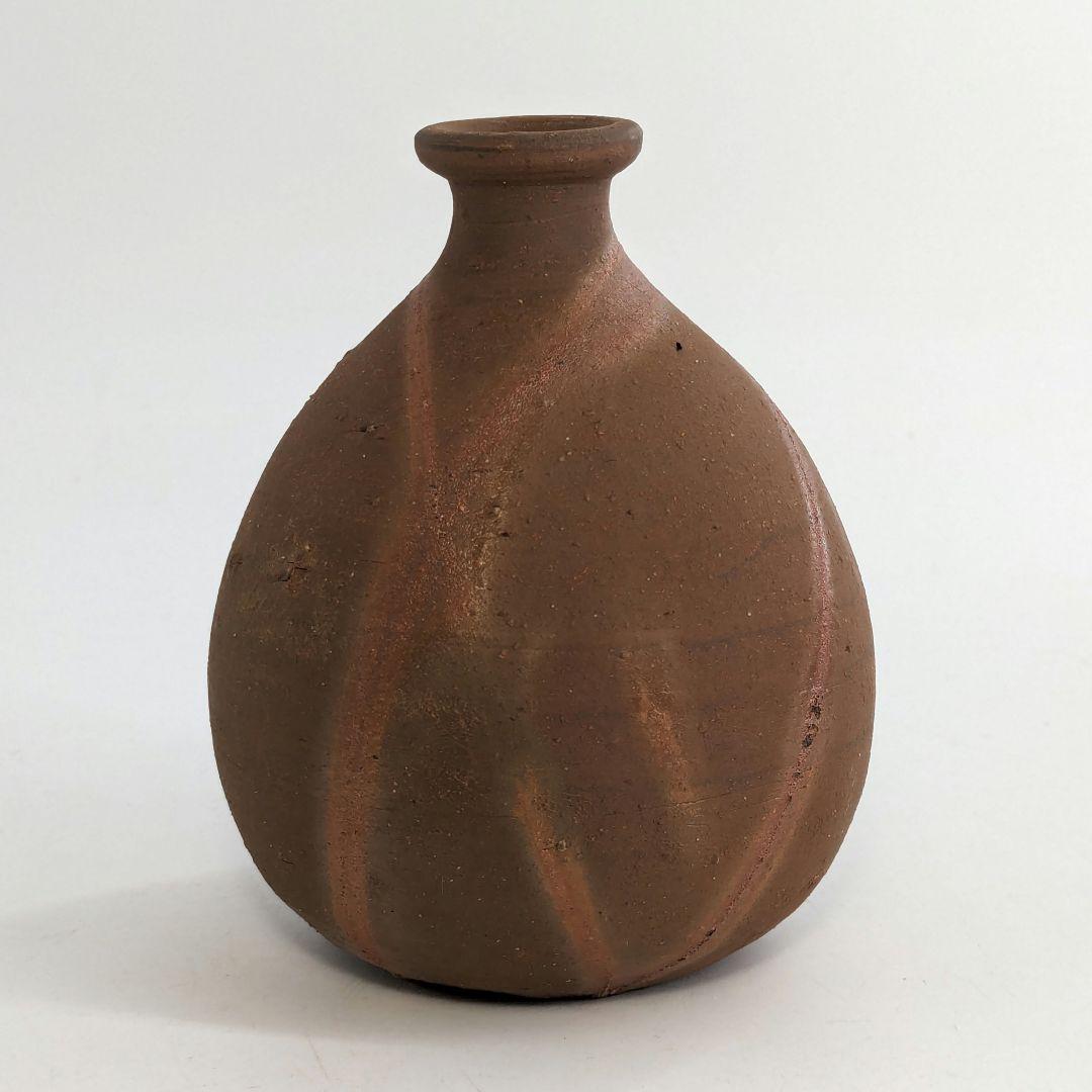 人間国宝 藤原雄 備前焼 緋襷徳利 合箱 とっくり 酒器 食器 工芸品 在銘