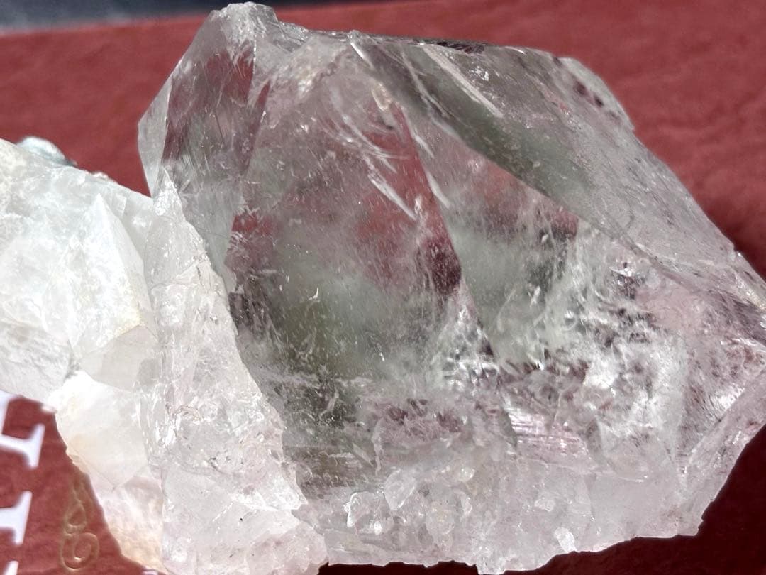 【超希少】天然ヒマラヤ水晶 (K2の麓スカルドゥ産)ビソライトインクォーツ