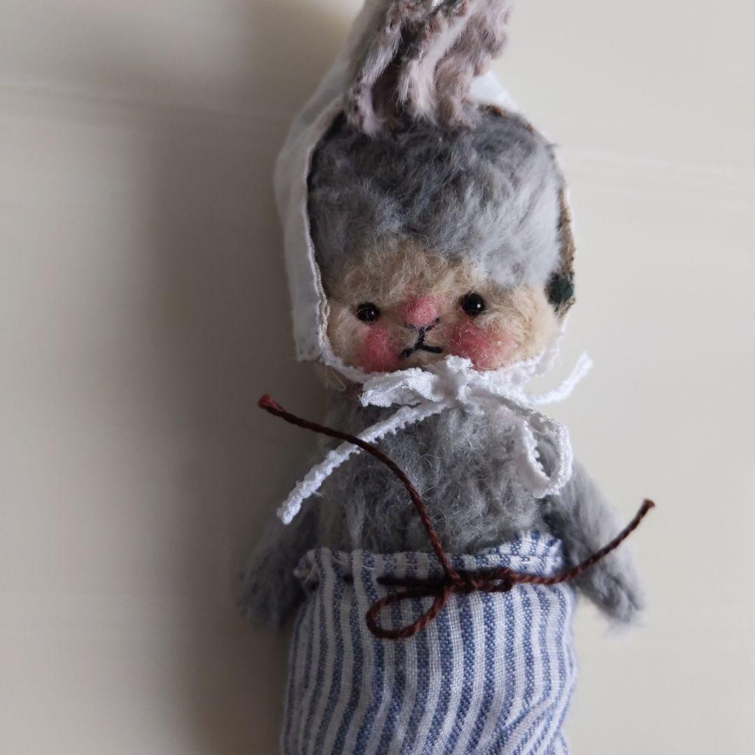 人気作家　naho様　アーティストベア　ぬいぐるみ　うさぎ　テディベア