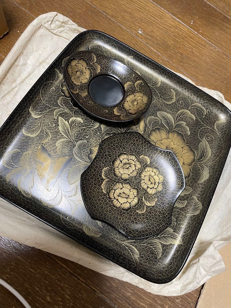 能登輪島　大極上布着　杉平愛太郎　輪島塗