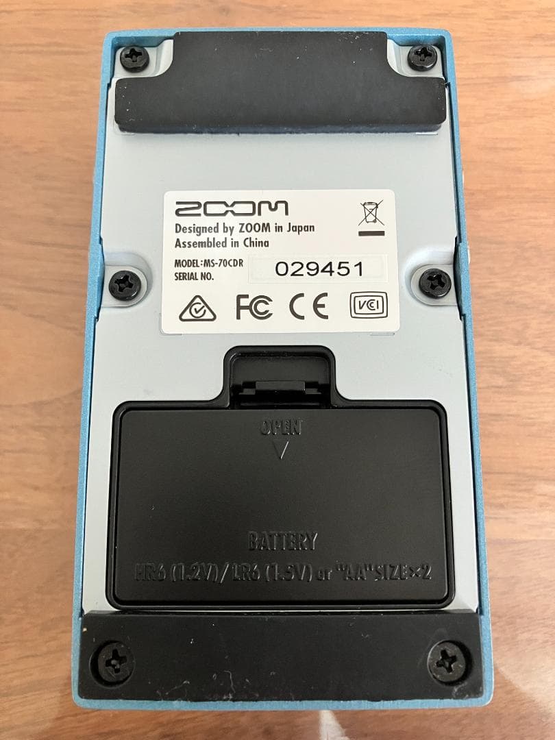 ZOOM MS-70CDR マルチストンプ ①