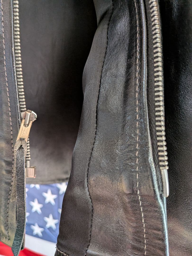 ザリアルマッコイズ ライダース Buco J-100 黒芯 38　極美品