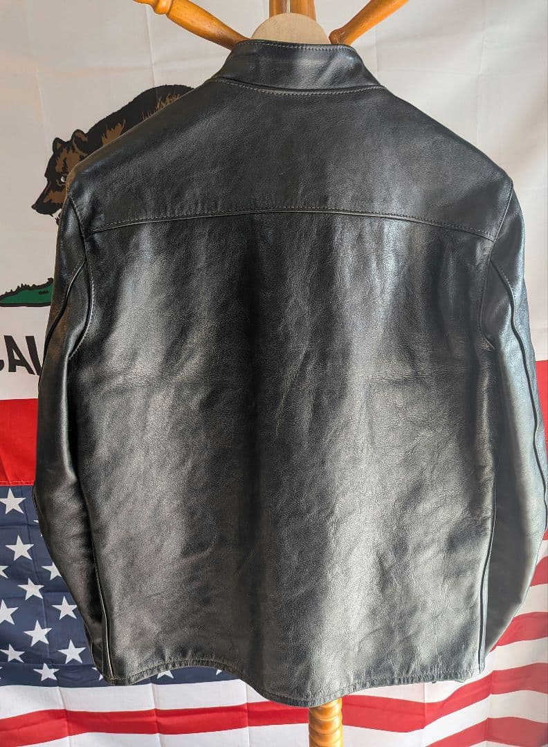 ザリアルマッコイズ ライダース Buco J-100 黒芯 38　極美品