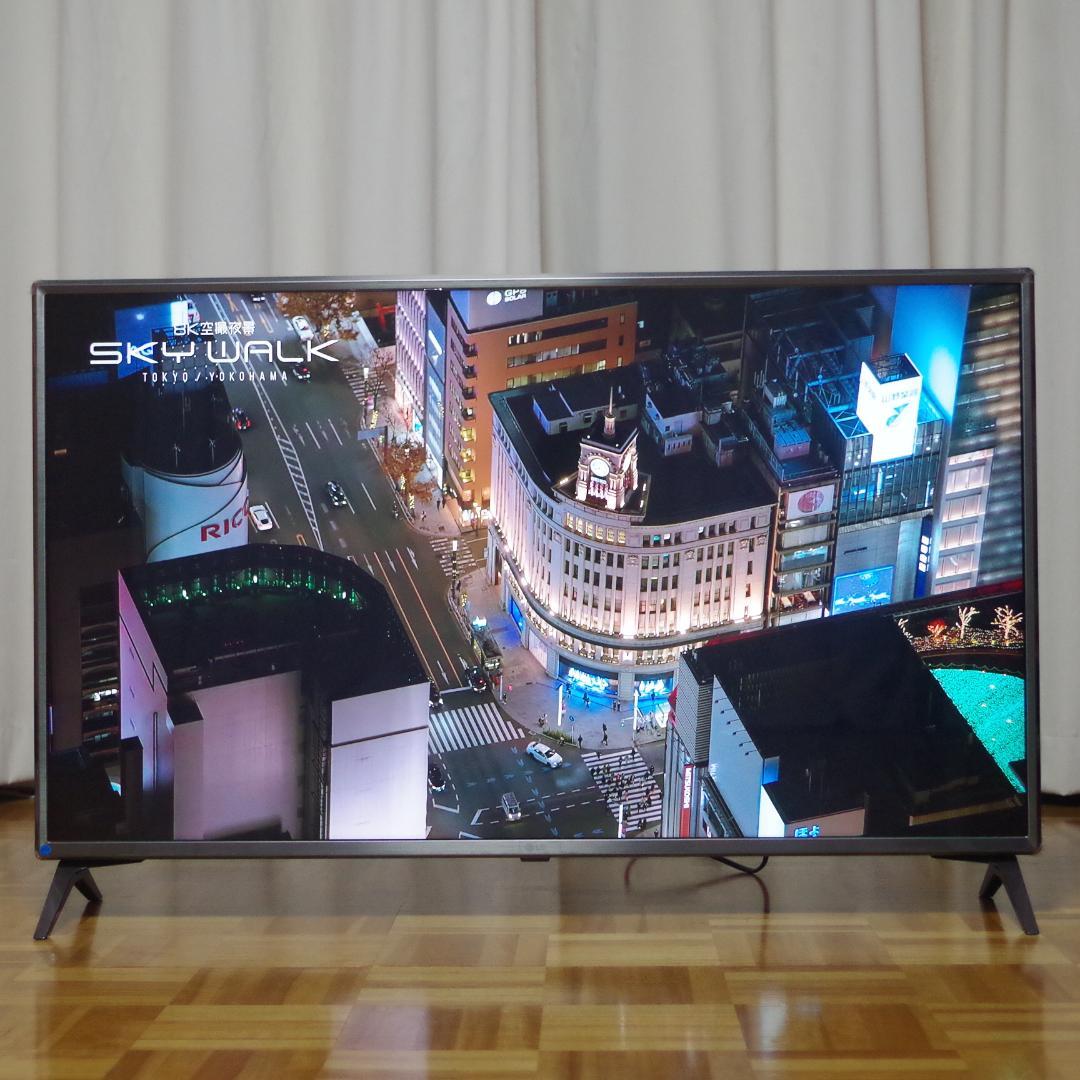 ゆっちです。LG 4K対応 IPS 高画質液晶テレビ 43UJ6100