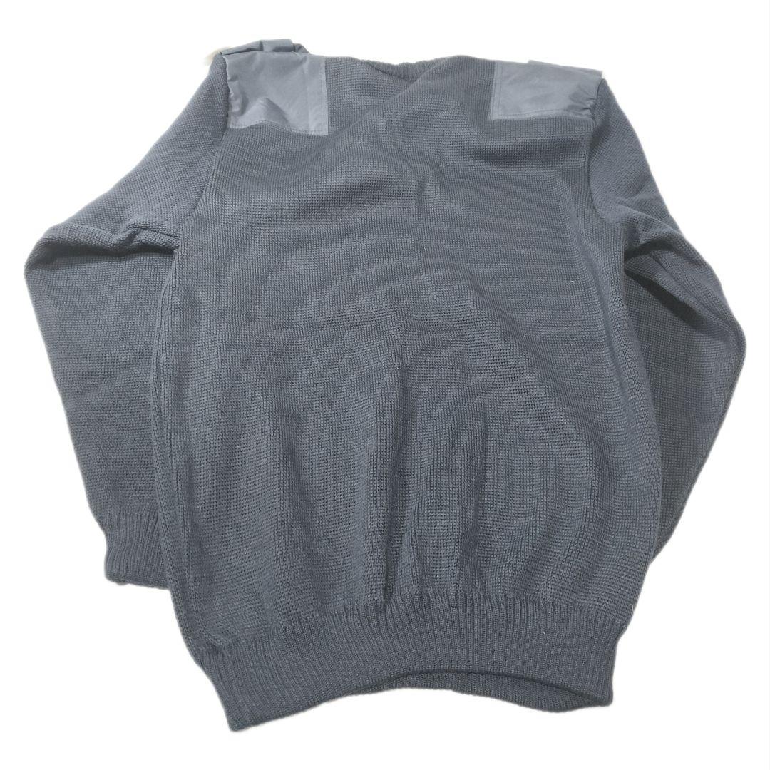 ロシア軍 実物 ロシア空軍 セーター 防寒着 48-3/4 紺