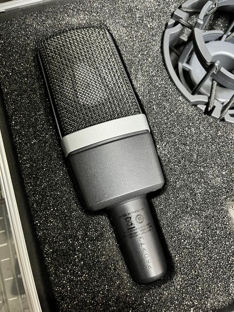 【美品】AKG C214 コンデンサーマイク