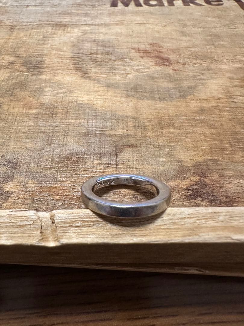 クロムハーツ 18KWG NTFL リング ホワイトゴールド