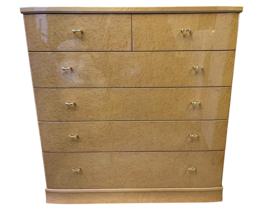 府中家具 松岡家具 IDC大塚家具 メープルシャンドール チェスト 美品