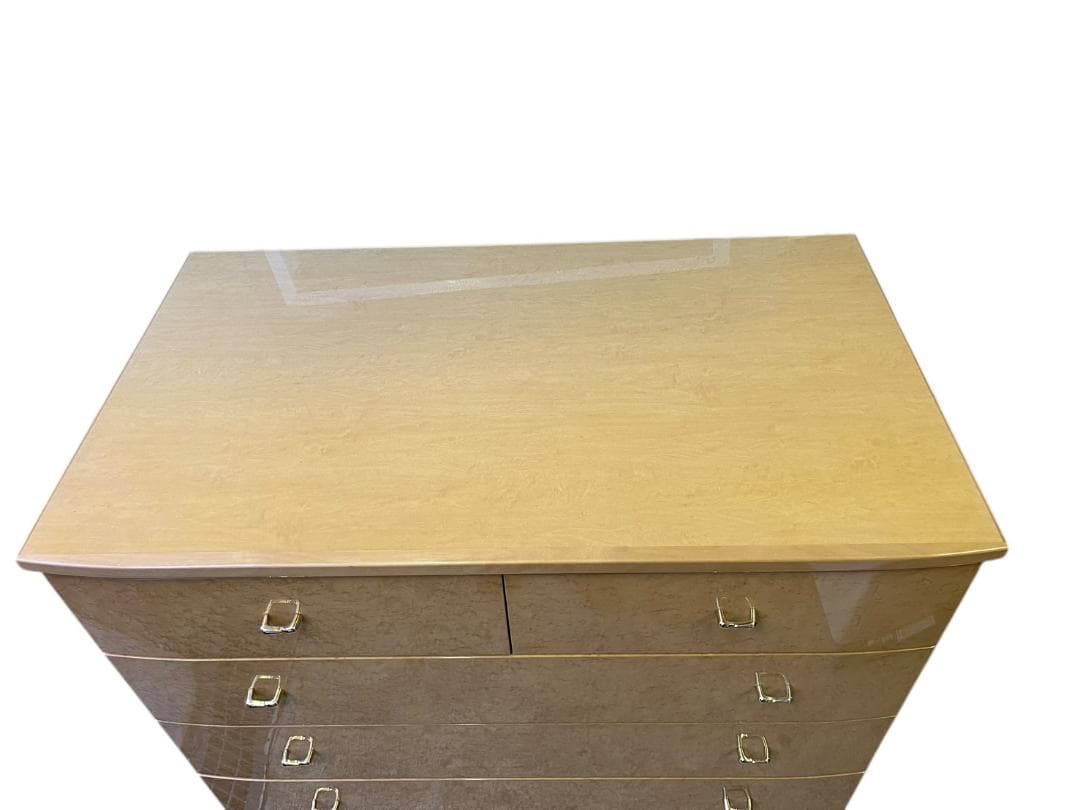 府中家具 松岡家具 IDC大塚家具 メープルシャンドール チェスト 美品