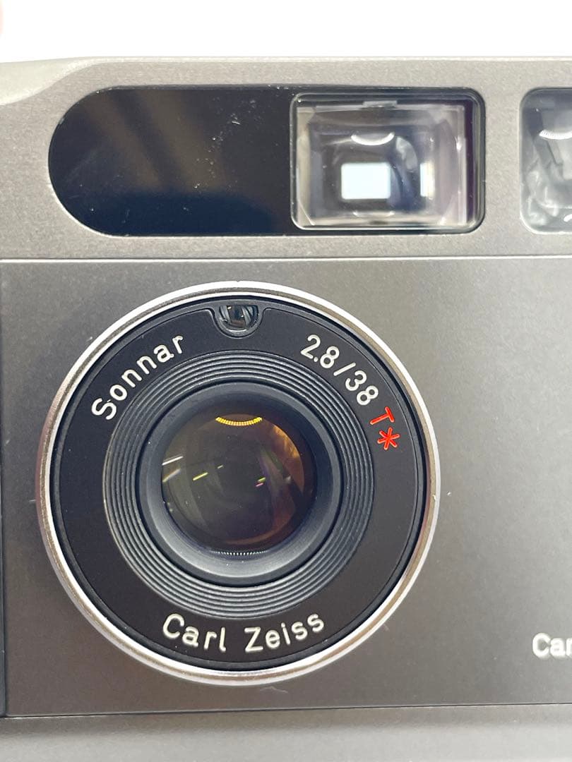 美品　コンタックスcontax t2動作確認済　チタンブラック　おまけ付き