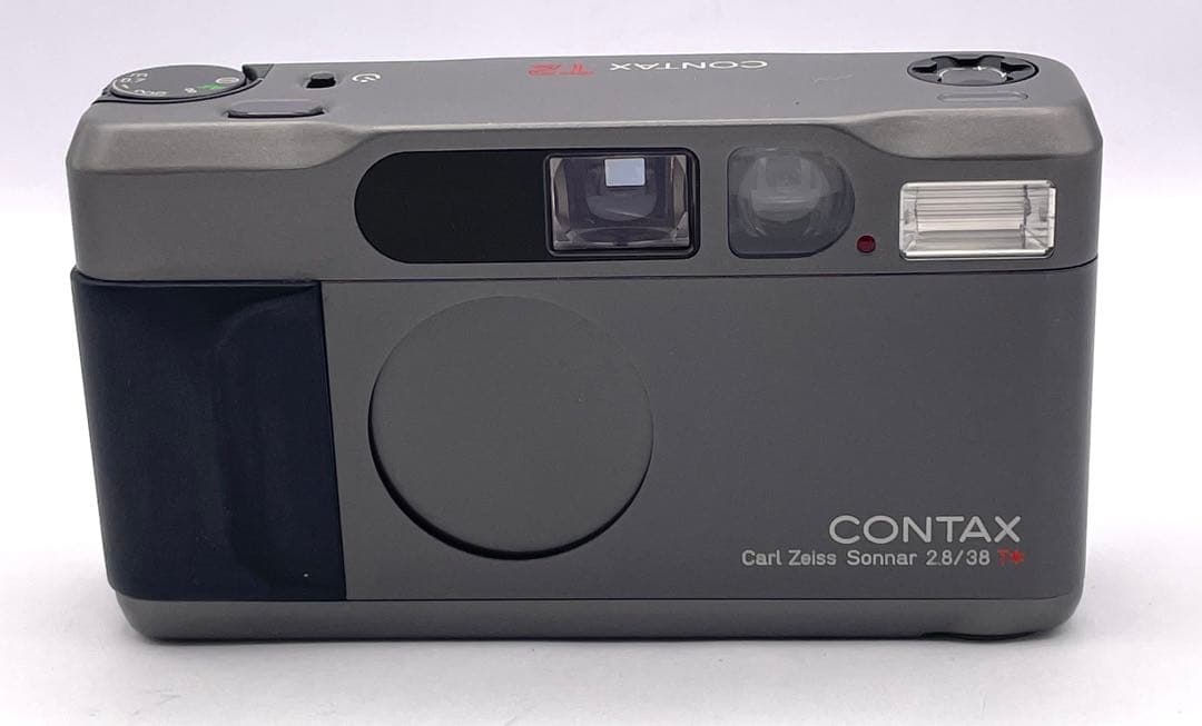 美品　コンタックスcontax t2動作確認済　チタンブラック　おまけ付き
