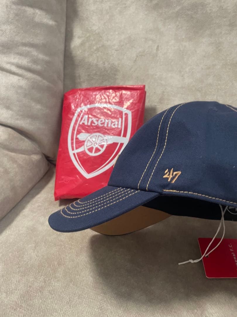 Arsenal 47 Brand キャップ ネイビー