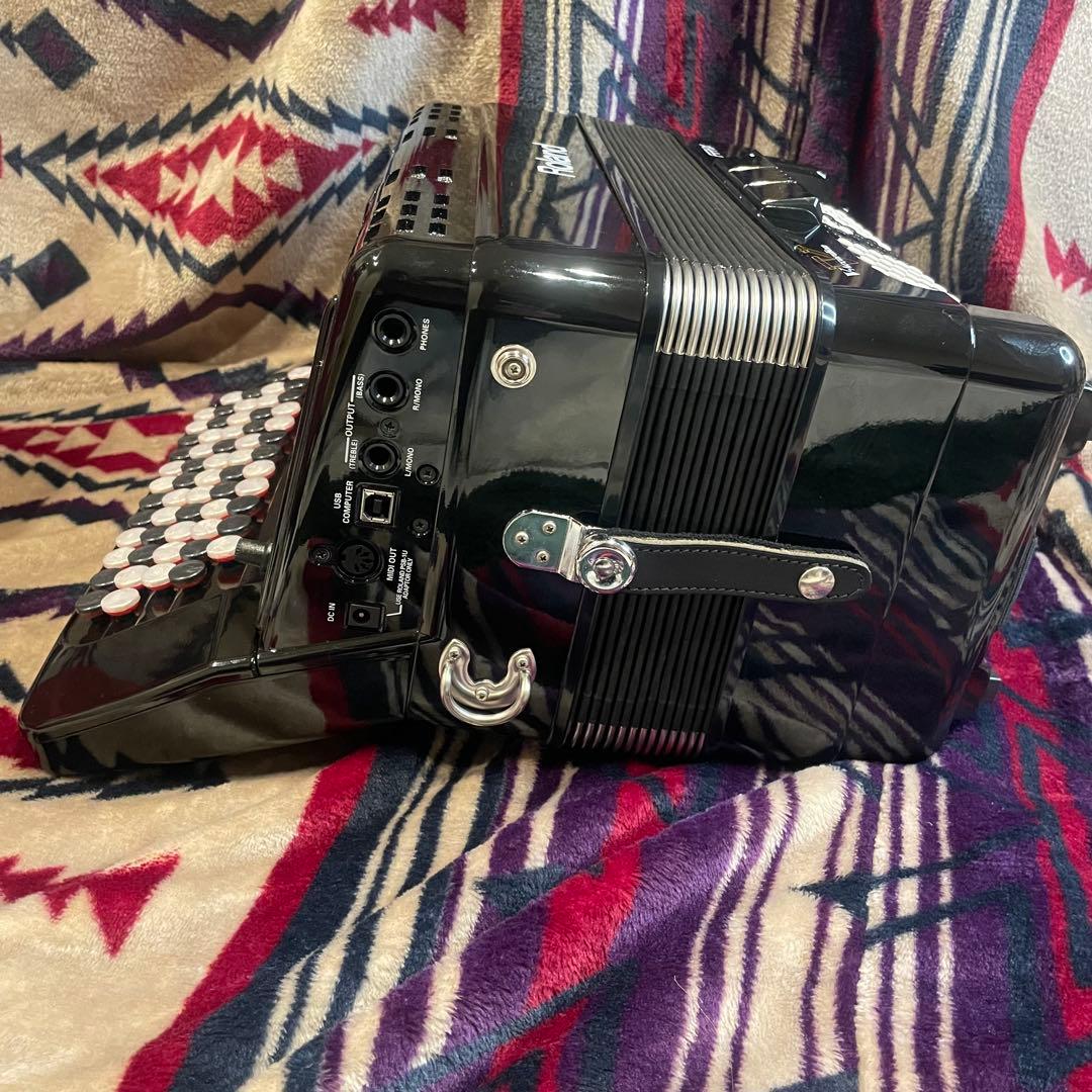 【美品】Roland FR-1xb ボタン式 電子アコーディオン　付属品付