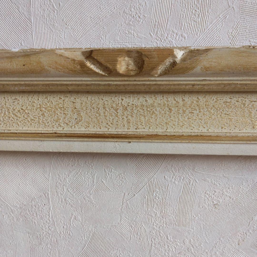 木製額縁　油絵対応　アンティーク調　壁掛けタイプ