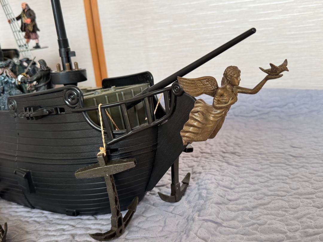 希少！ビックスケール　フィギア　ブラックパール号 パイレーツ・オブ・カリビアン