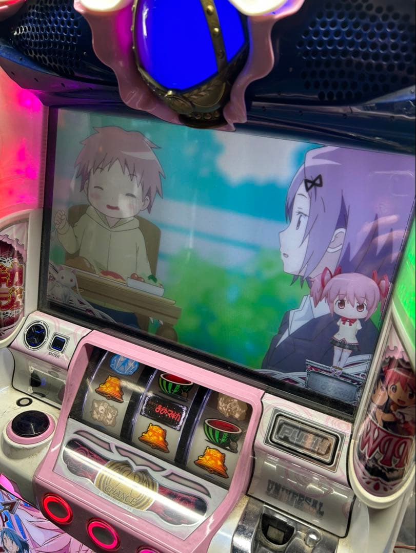 パチスロ実機 まどマギ2 家庭用電源