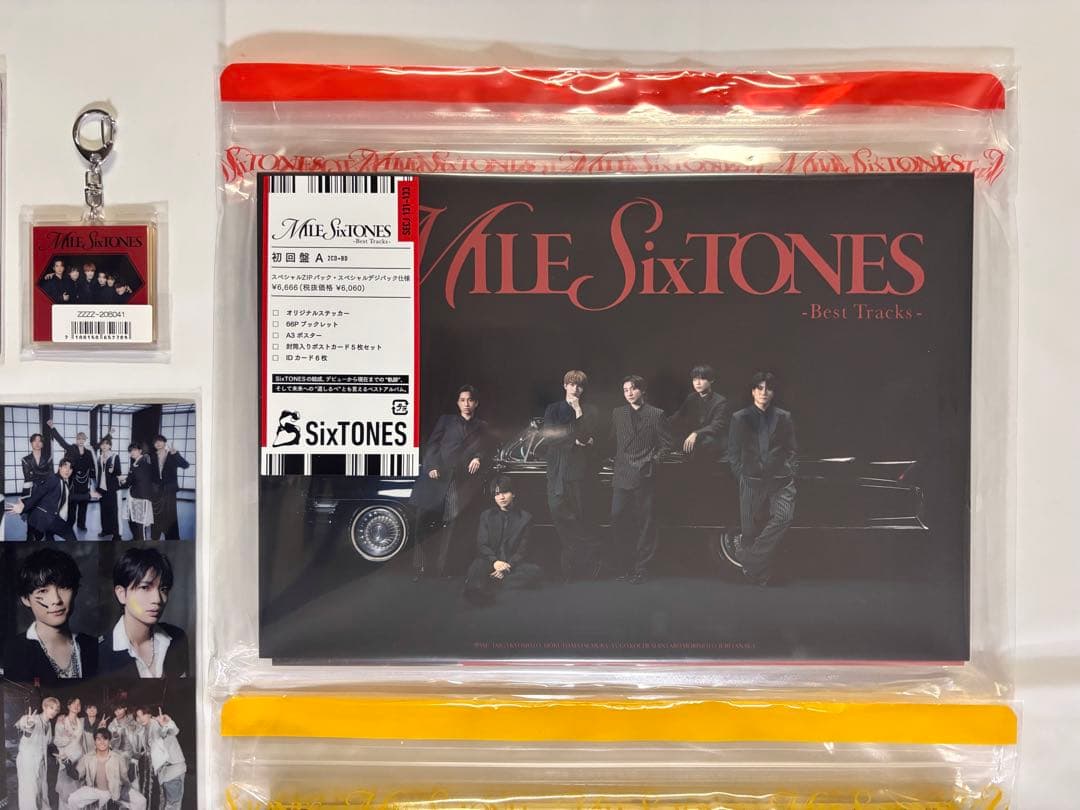 SixTONES「MILESixTONES -Best Tracks-」3形態