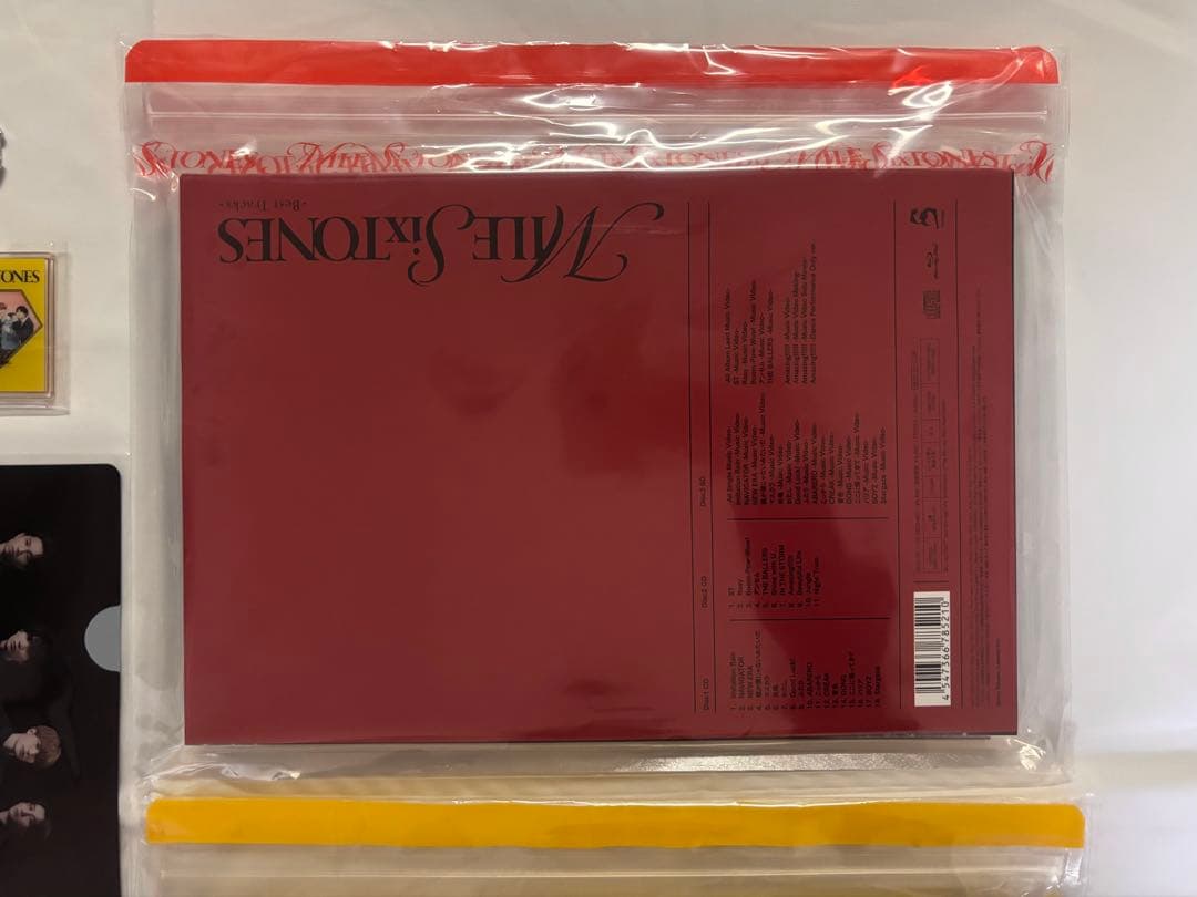 SixTONES「MILESixTONES -Best Tracks-」3形態