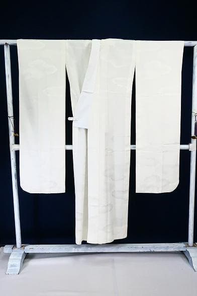 美品 白打掛け 掛け下 襦袢 掛下帯 筥迫セット ホワイト 飛鶴 刺繍 結婚式