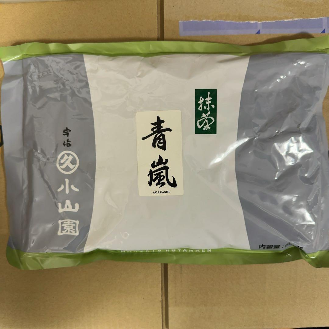 宇治 丸久小山園 抹茶 青嵐500g袋