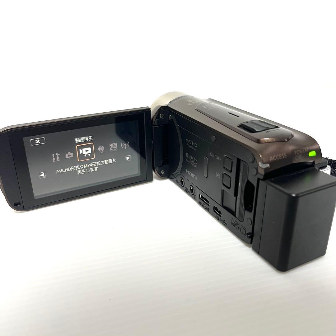 【美品】キャノン iVIS HF R52 ビデオカメラ ブラウン