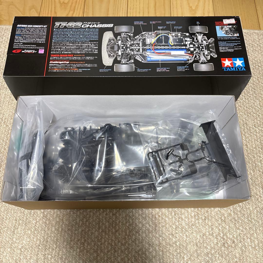 ホビーラジコン TAMIYA RAYBRIG NSX CONCEPT-GT TT-02