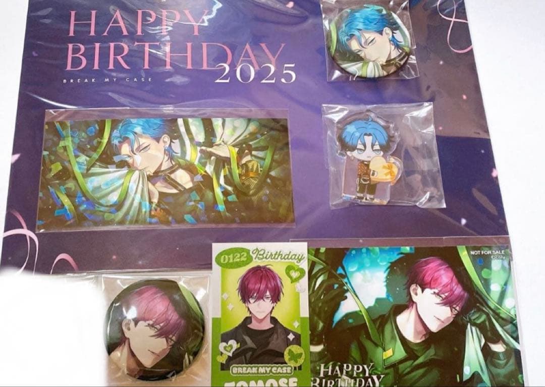 ブレマイ 新名有 恩田灯世 バースデーグッズセット 特典 カード ブロマイド
