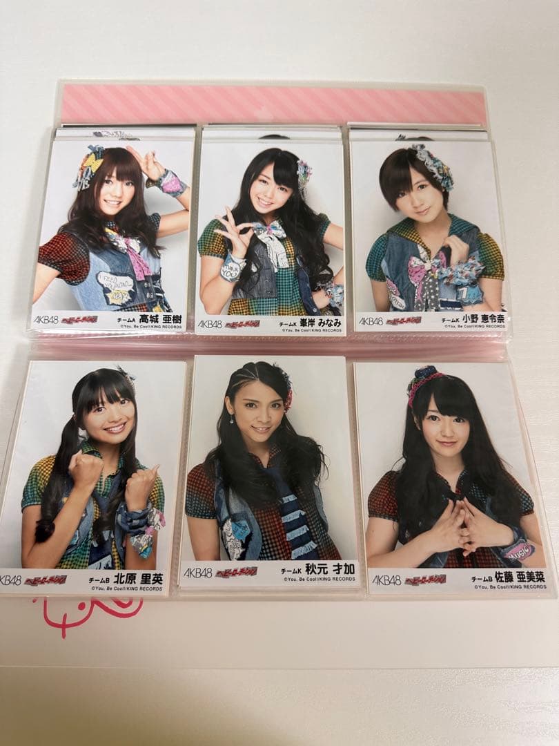 AKB48 ヘビーローテーション 生写真 39枚 前田敦子 大島優子 篠田麻里子