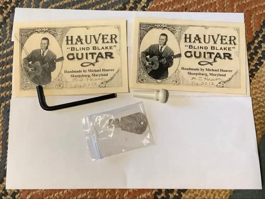 ハウバー ブラインド ブレイル ギター