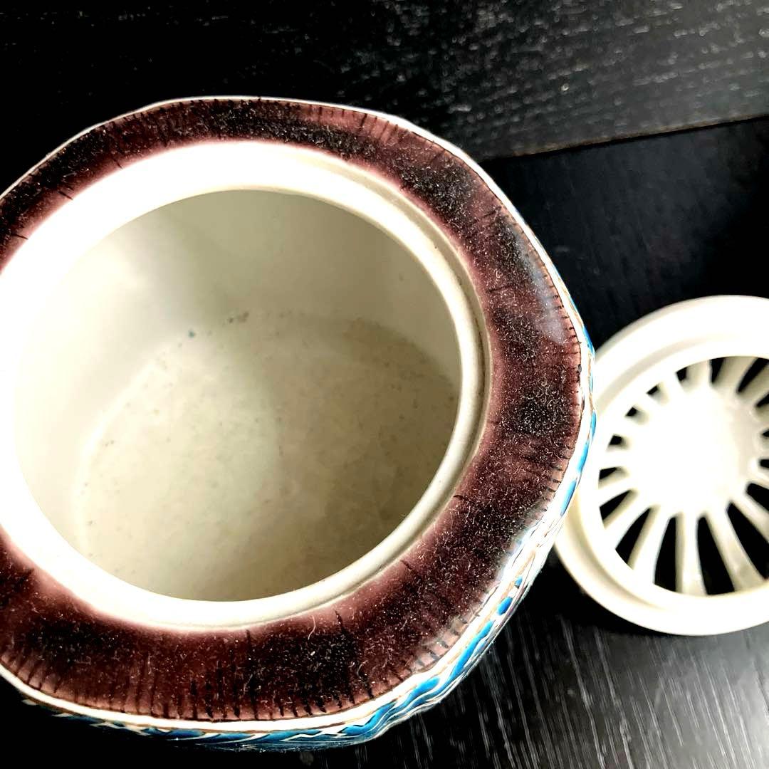 九谷焼香炉　作家物香炉　　★最終価格★