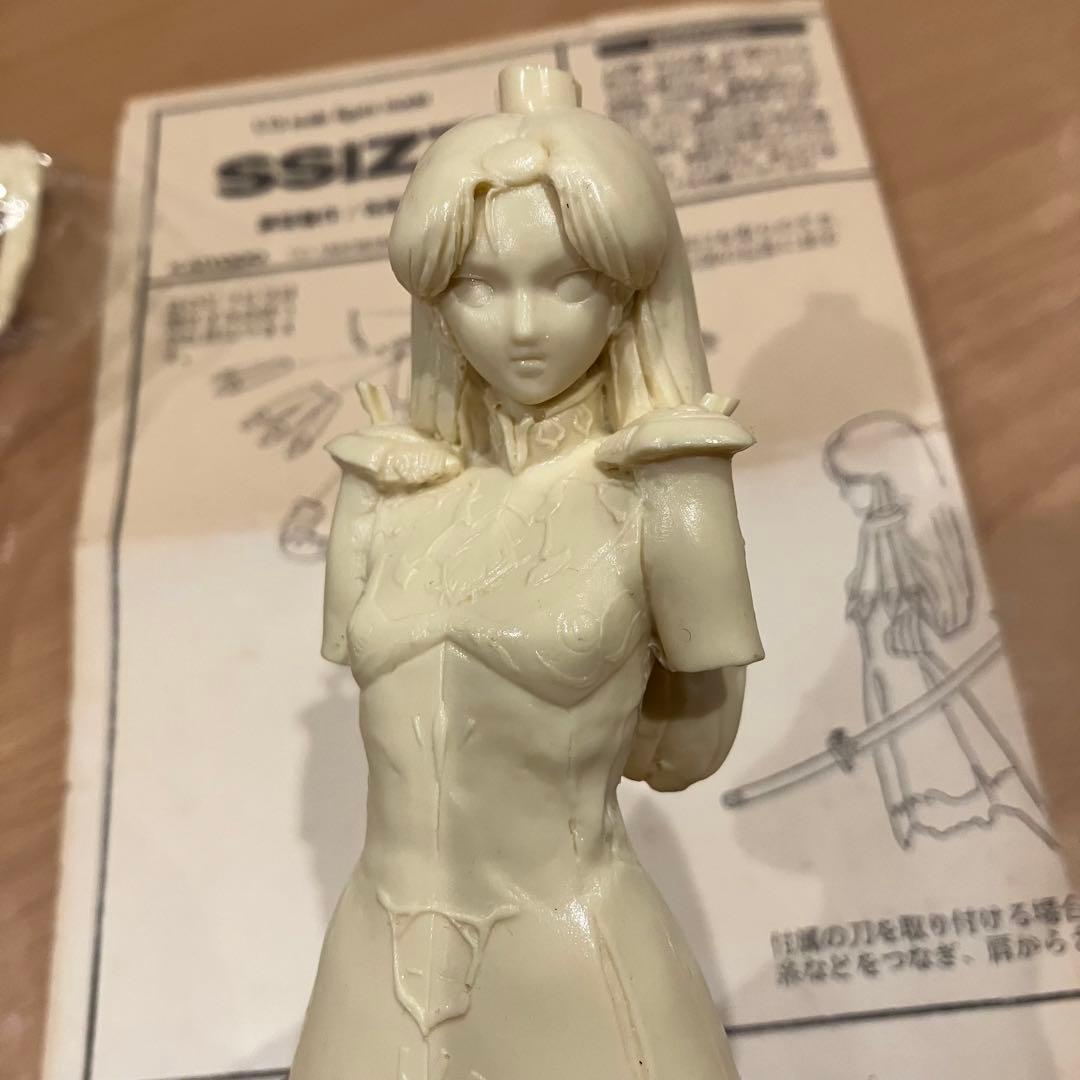 海洋堂　静　破裂の人形　レジンキャスト　ファティマ　fss　エルガイム　bang