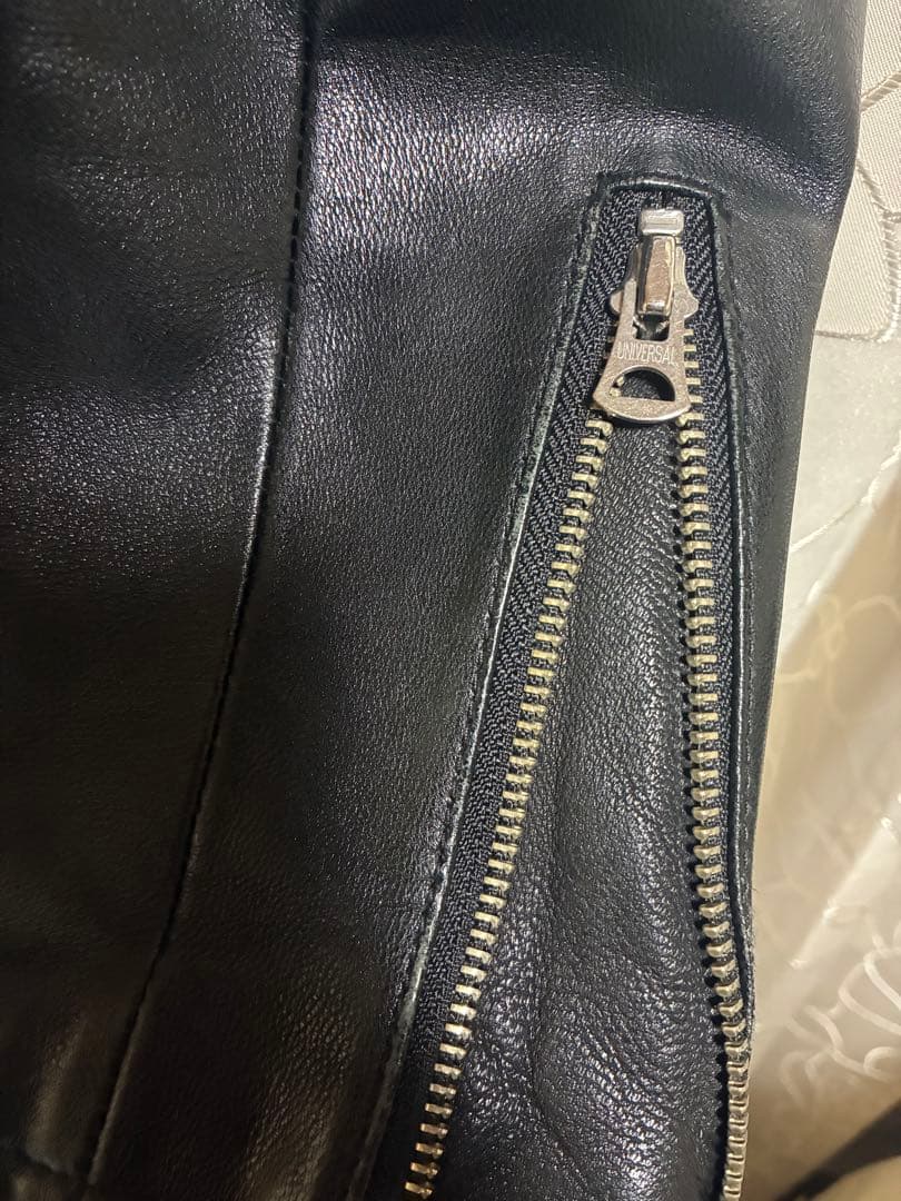 【美品】FREAK’S STORE レザージャケット ライダース　シングル