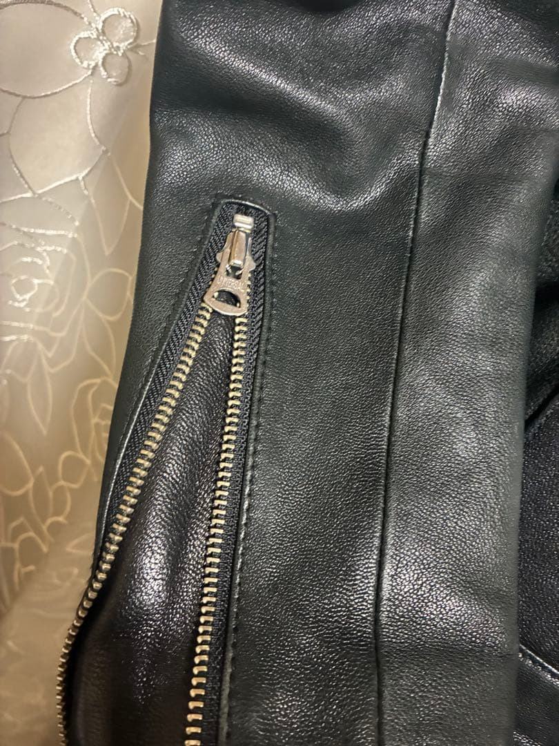 【美品】FREAK’S STORE レザージャケット ライダース　シングル