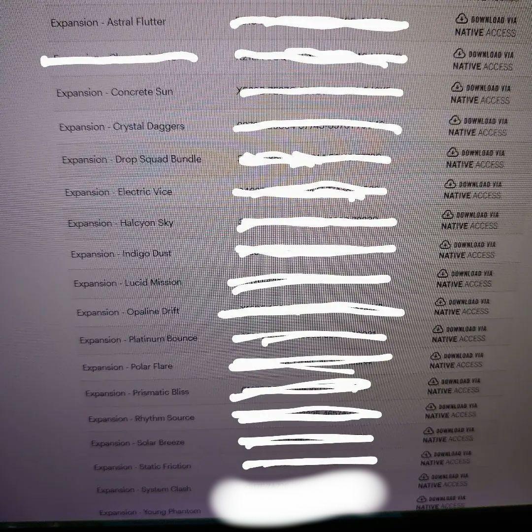 MASCHINE STUDIOと13万円分の拡張パック18種セット