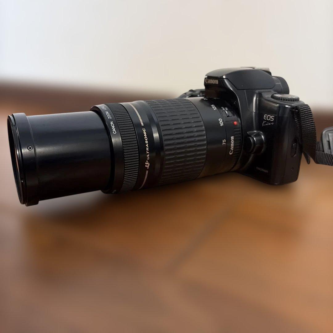 Canon EOS Kiss 一眼レフフィルムカメラ レンズ2本付き