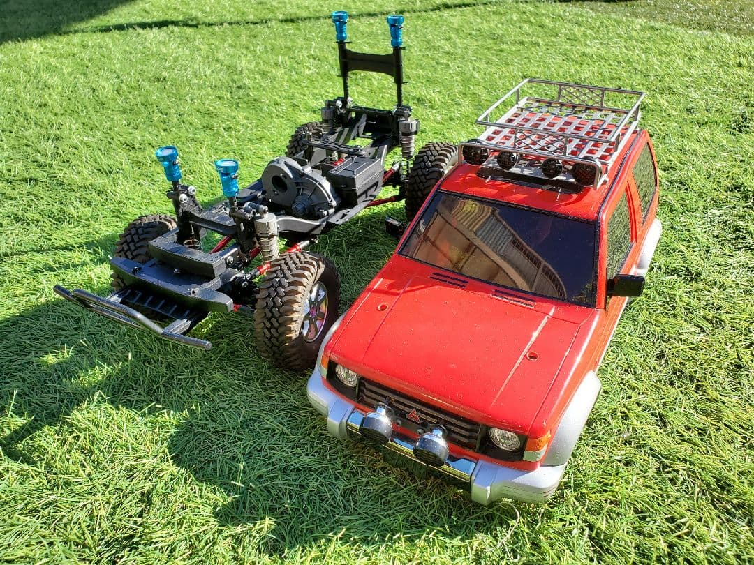 タミヤCC02 タミヤパジェロメタルトップ