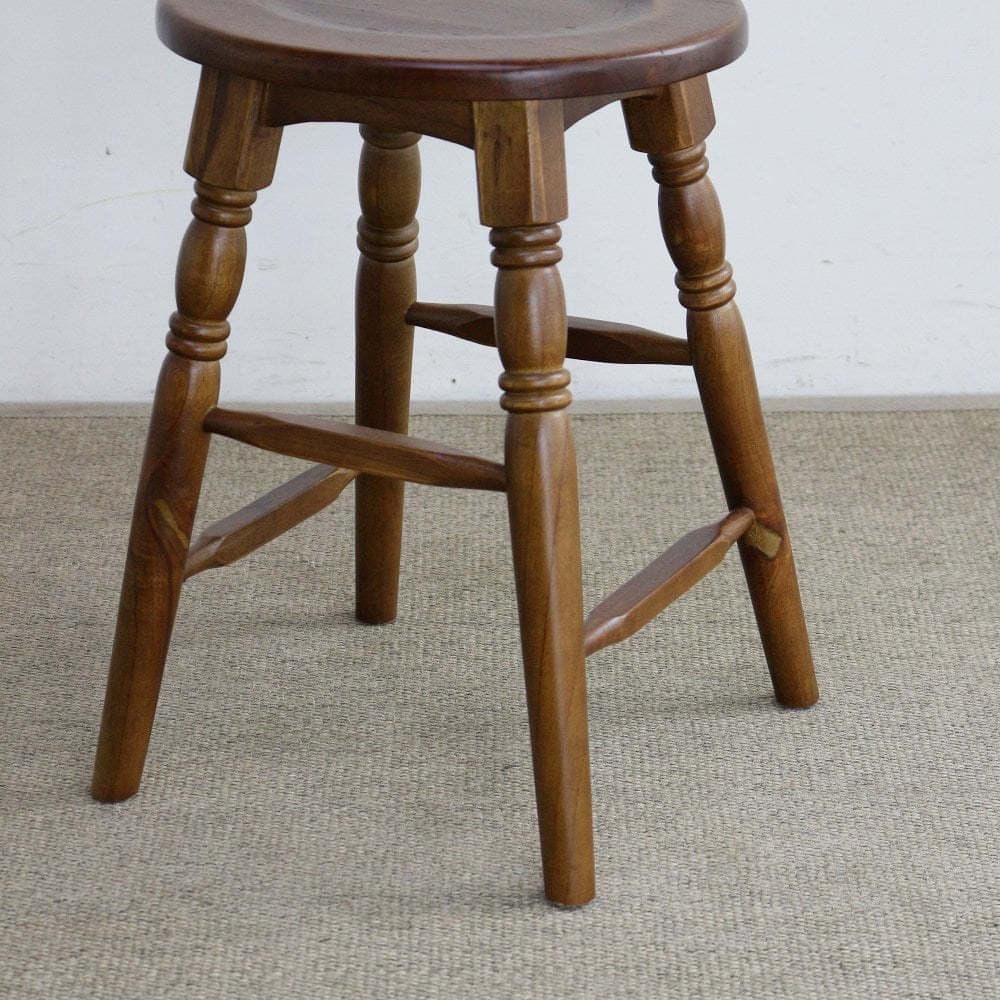 お値引き品 丸椅子 無垢材 スツール 木製 天然木