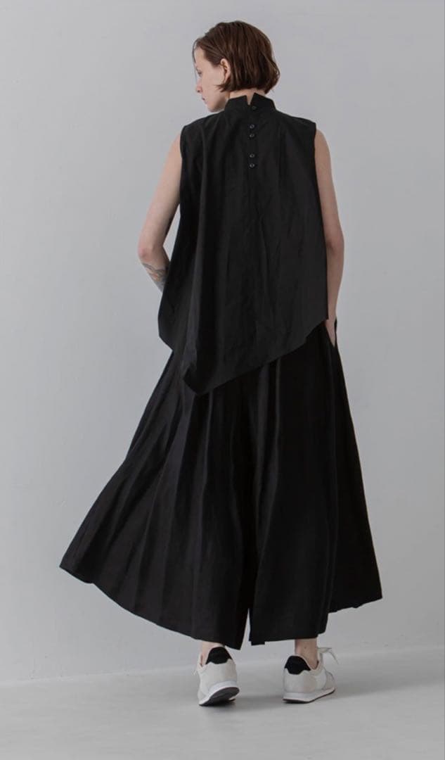 ル・ダルジャン・ウヴェール リネンワイドパンツ size38 生成 2点おまとめ