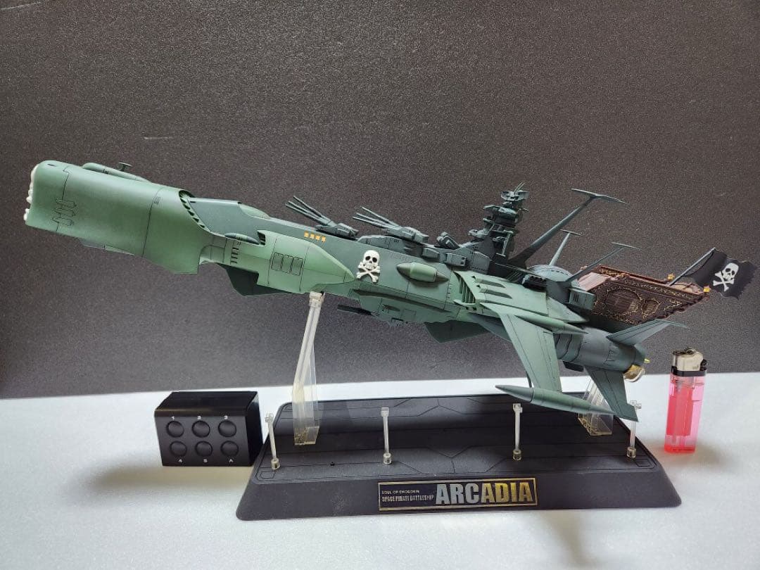 高*幸様 超合金魂 GX-67 宇宙海賊戦艦アルカディア号　重厚手直し　リタッチ