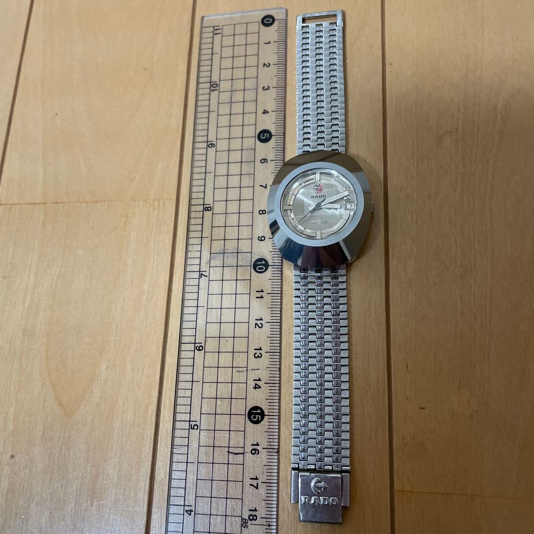 RADO ダイヤスター自動巻き時計 シルバー