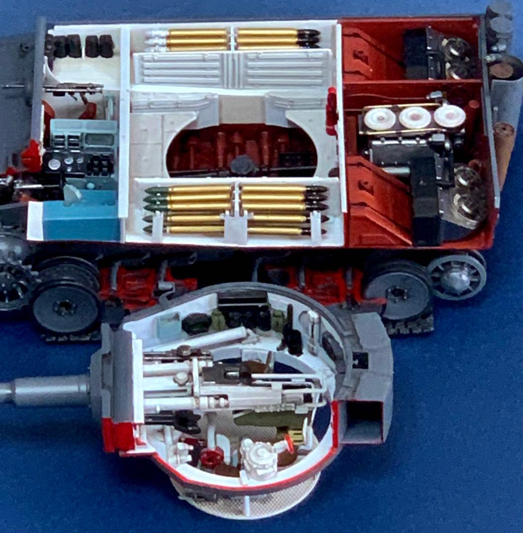 タイガー1戦車 内部再現 カットモデル1/35