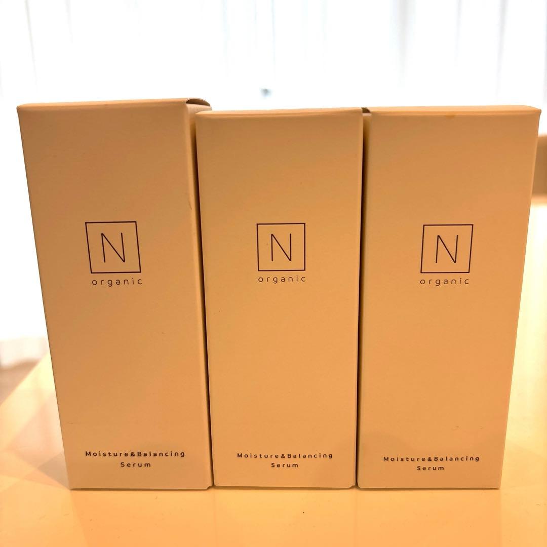 大特価‼️N organic モイスチュア&バランシングセラム美容乳液60ml3本