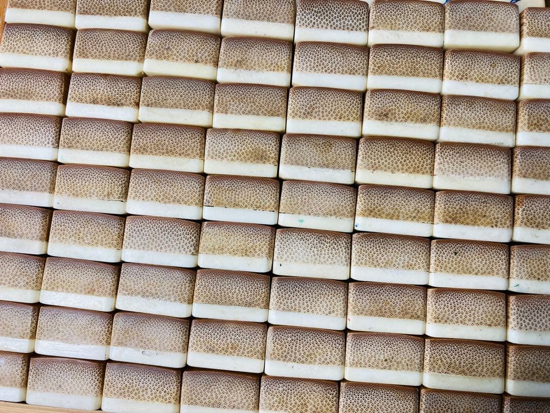 【麻将】背竹麻雀牌セット