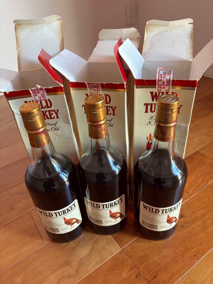 takimwm ［古酒］ワイルドターキー　8年　 3本セット　専用です。