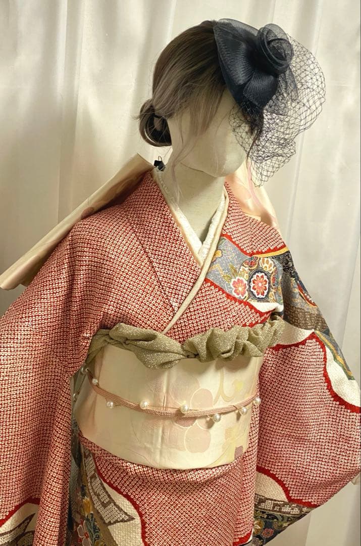 振袖 フルセット パステルカラー 総絞り 正絹
