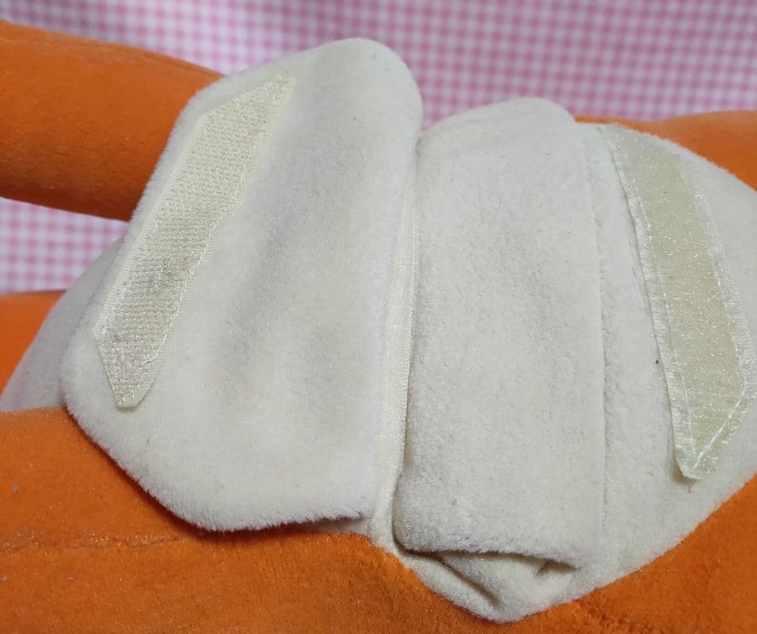 ポケモン あったかぬいぐるみ　ロコン オレンジ 長さ35cm