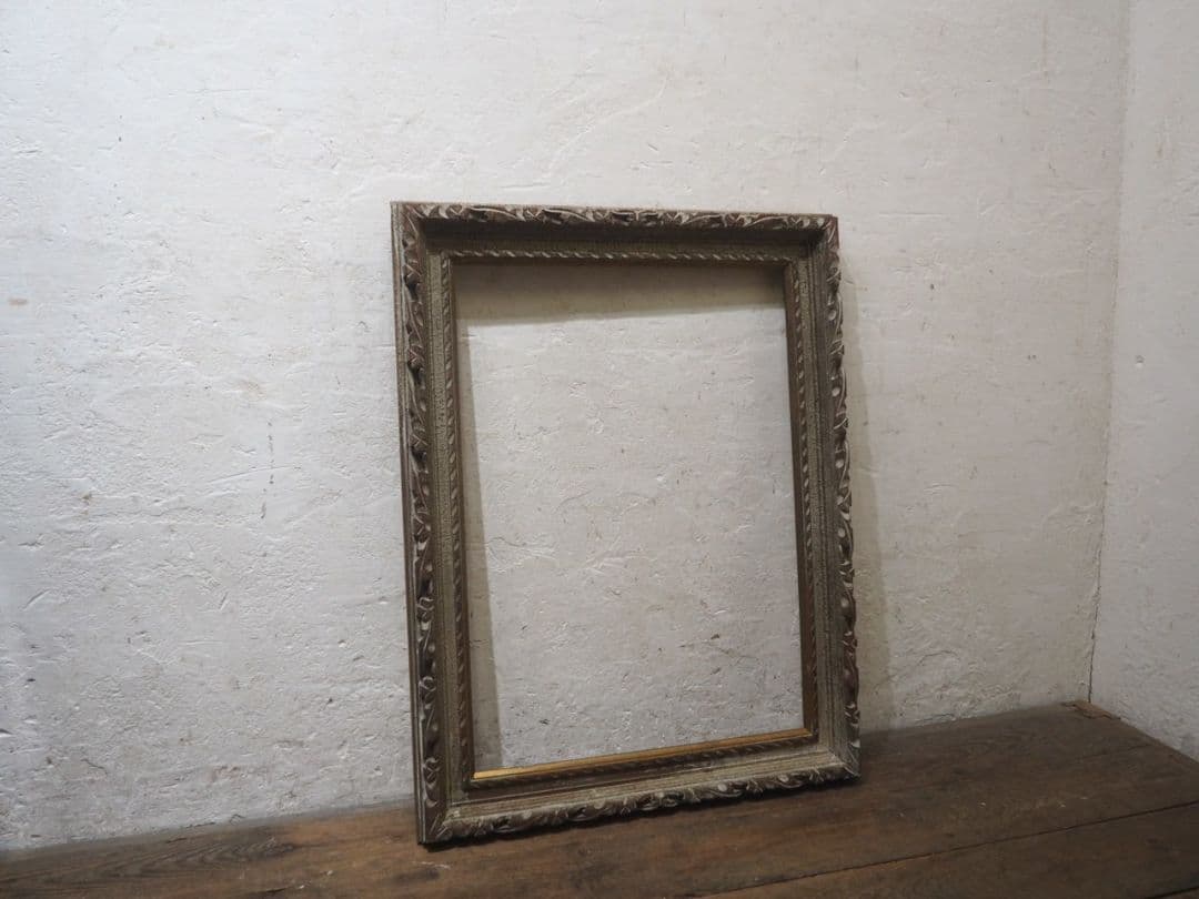 1248 レトロな額縁　P20　アートフレーム　油彩　水彩　画材　ビンテージ