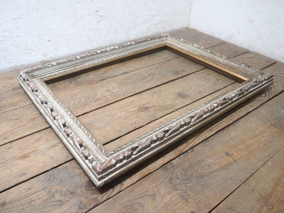 1248 レトロな額縁　P20　アートフレーム　油彩　水彩　画材　ビンテージ